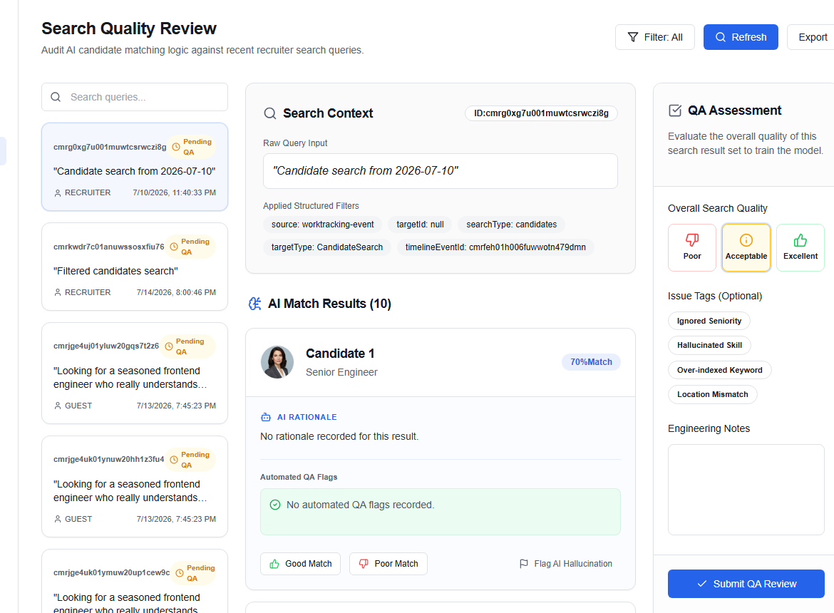 Operations Search Review