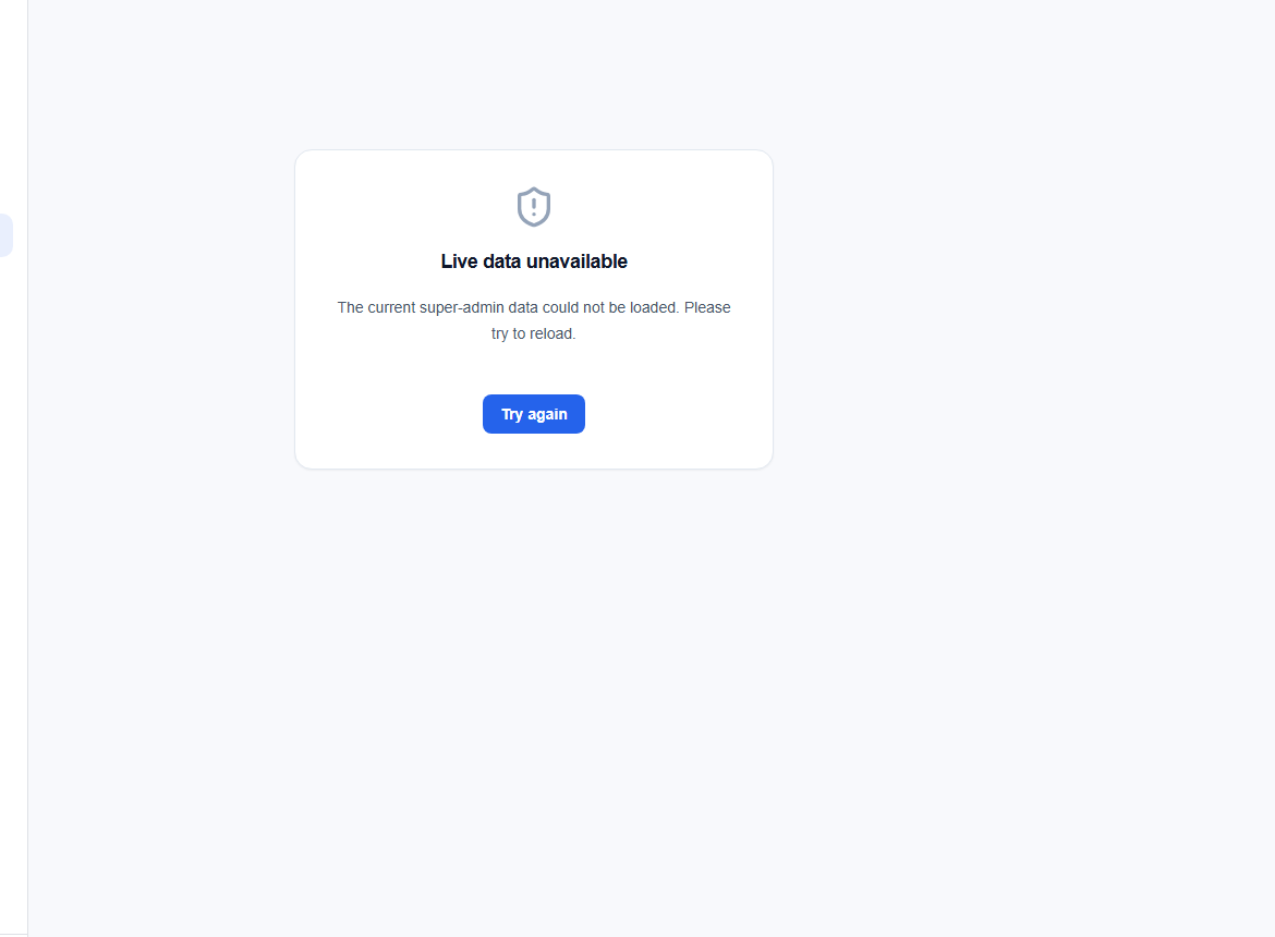 Super Admin approval detail